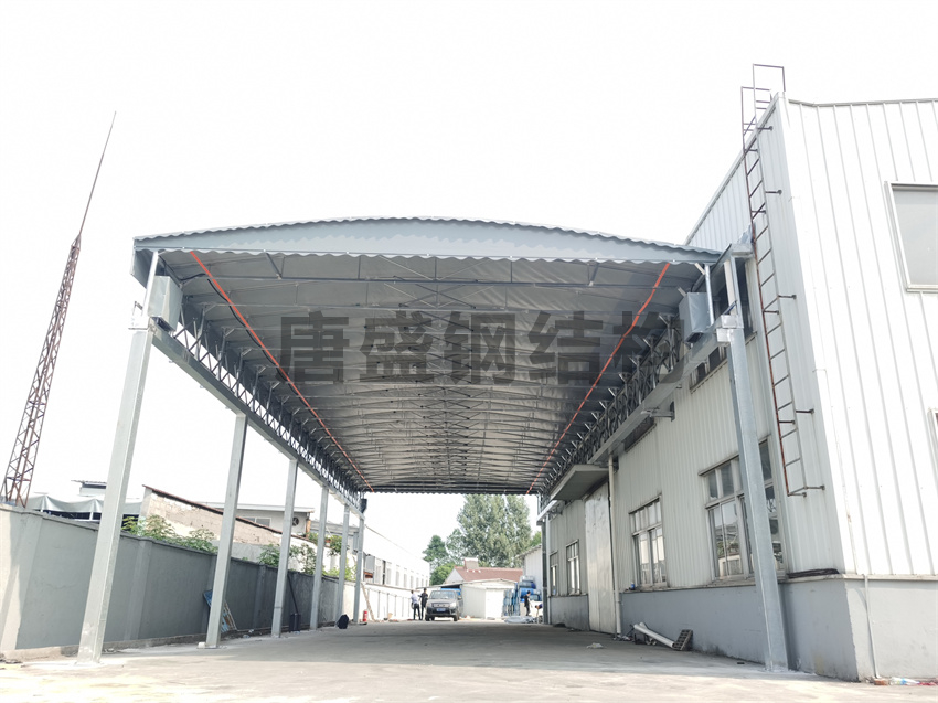 厂房通道雨棚