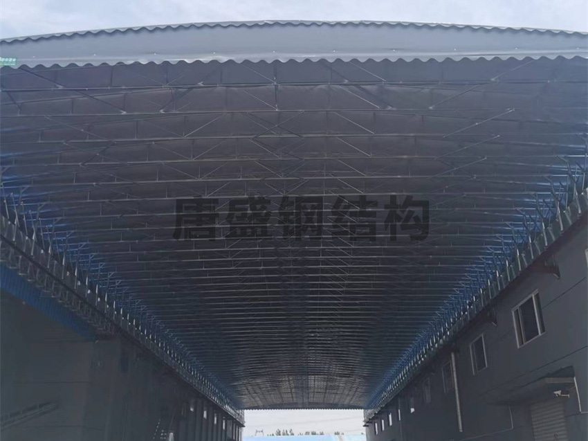悬空电动雨棚